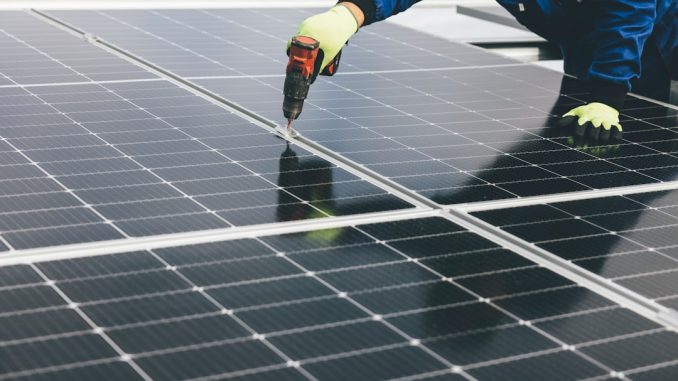 Solenergi som investering illustration